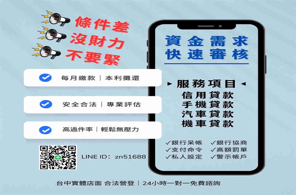 借錢找我強力過件
